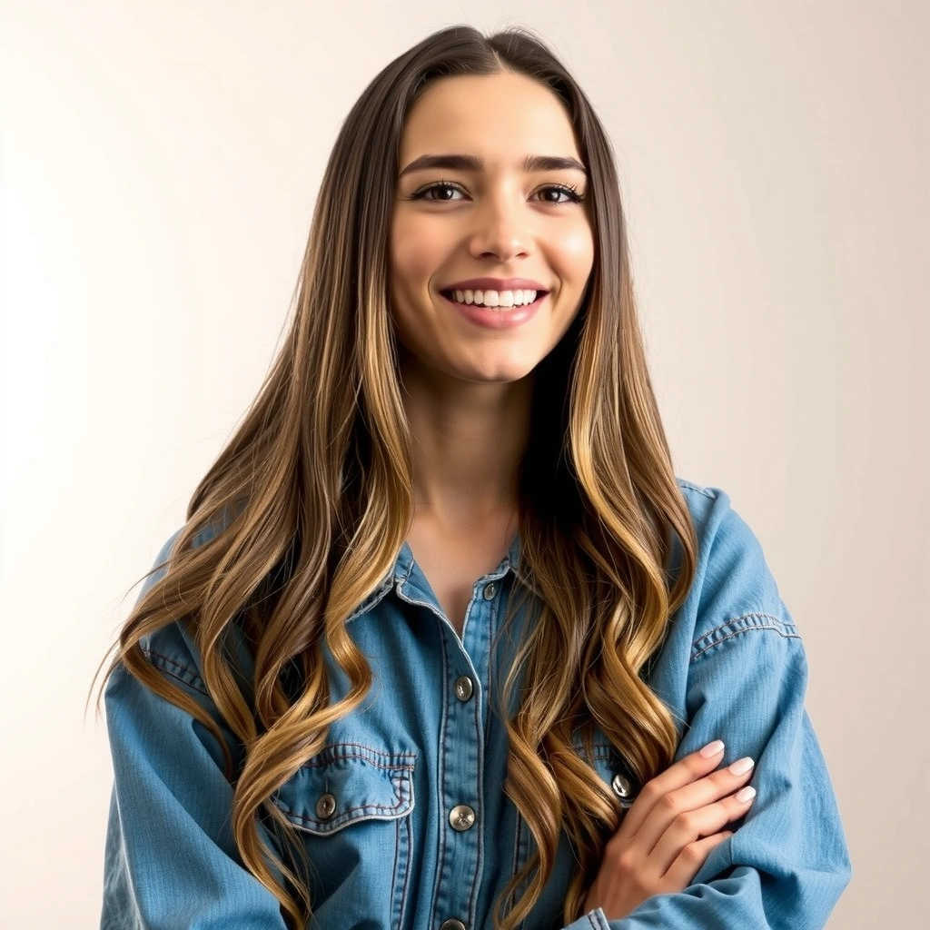 Porträt einer jungen Frau, die strahlend und selbstbewusst aussieht, nachdem sie ihre Essstörung überwunden hat.